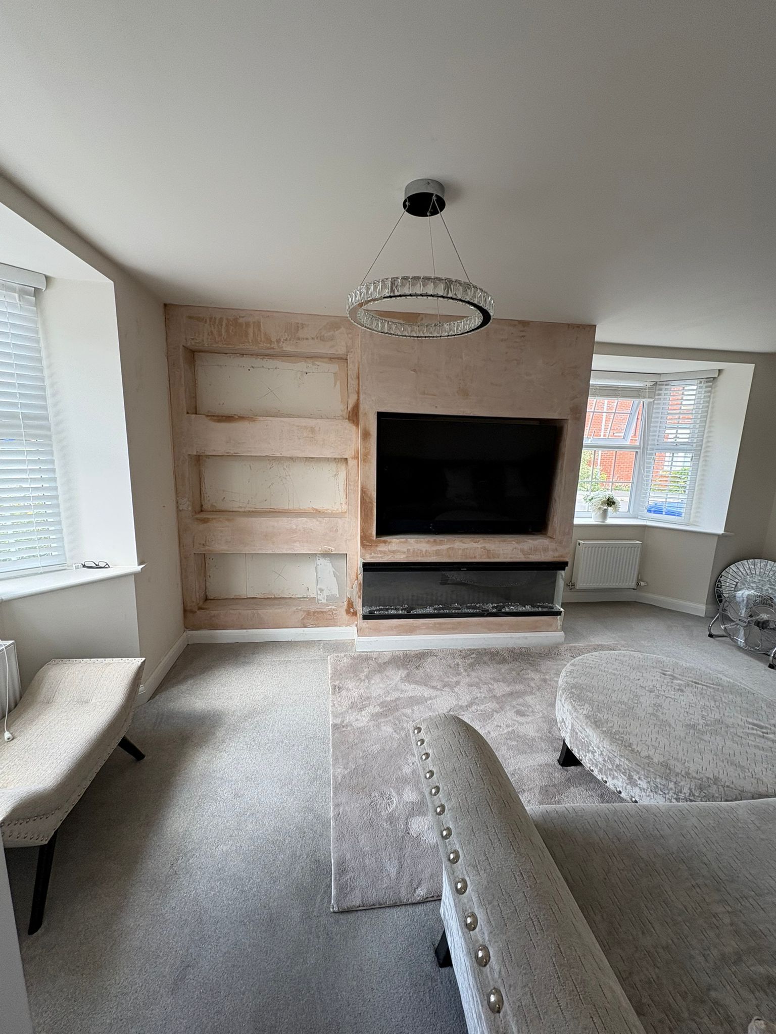 Complete home renovation by Langan’s Solutions, transforming interiors and exteriors across the Midlands.